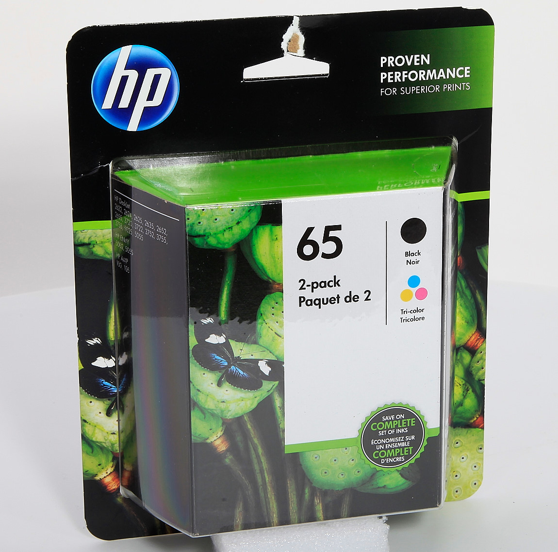 New Genuine Hp 65 Black And Tri Color Ink Cartridge Combo Pack Oem T0a36an 012021 87547550694 Ebay 8189